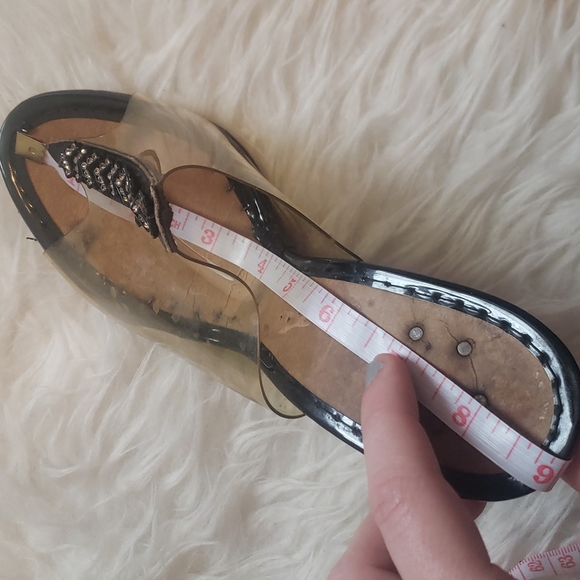 Vintage lucite mules - Picture 7 of 8